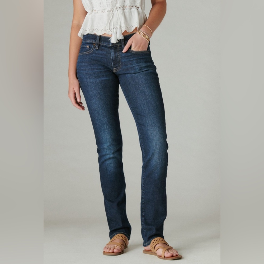 Lucky Brand Mid Rise Sweet Straight